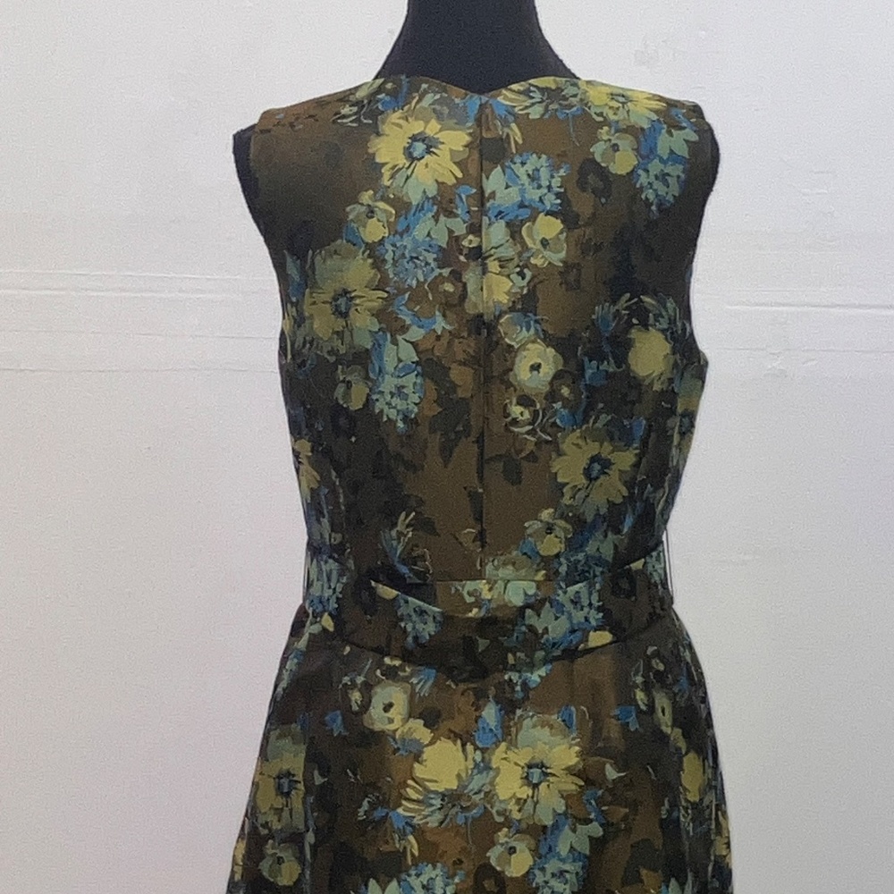 Karen Mullen green and blue floral dress - Picture 5 of 15